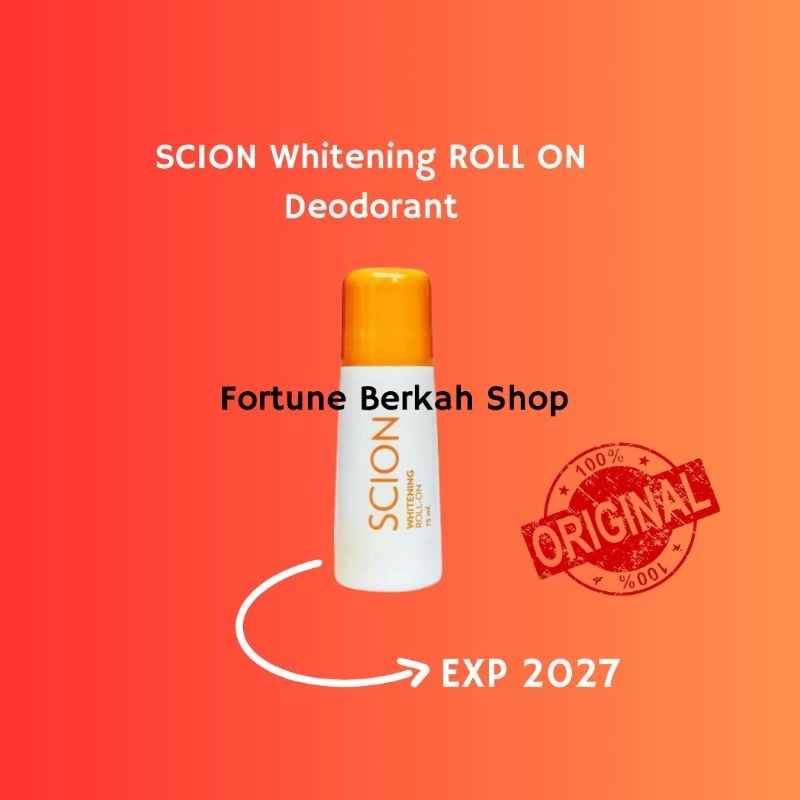 Ready Stok ScionRollOn EXP 2027 Nu  Skin Roll On Nu  Skin Deodorant