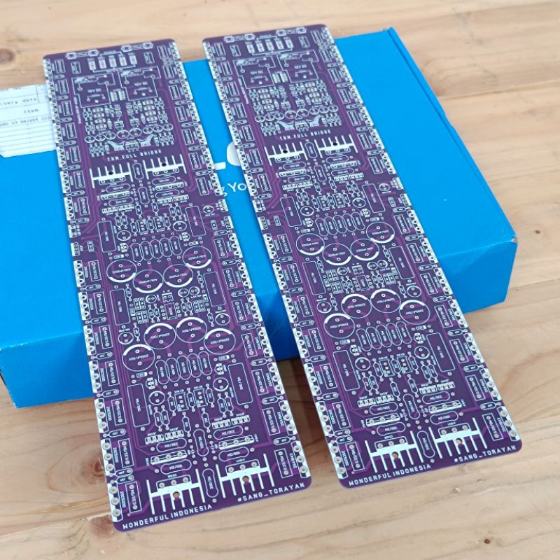 2 PCS PCB TBM FULL BRIDGE 2.5U 35CM