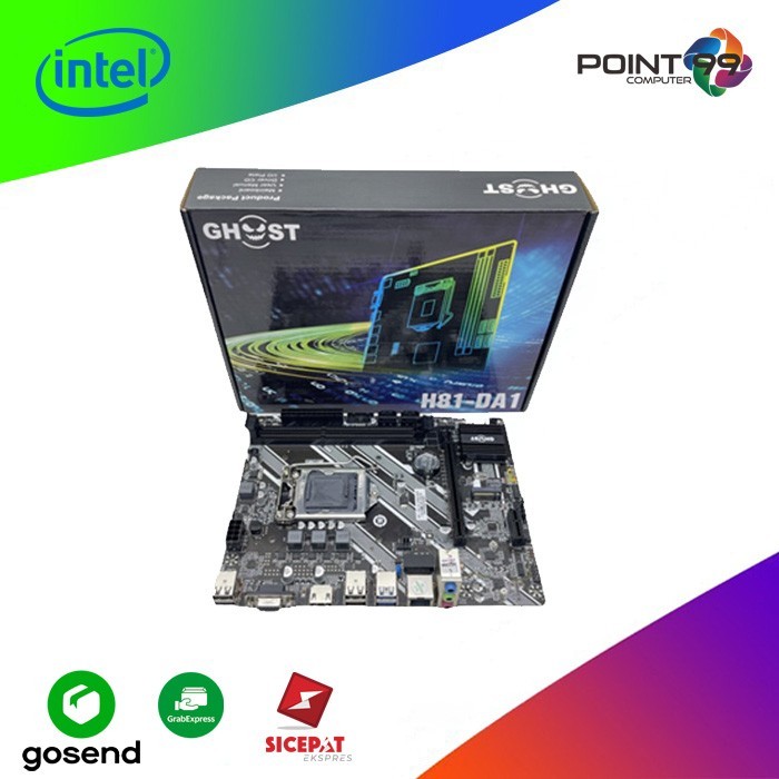 MOTHERBOARD GHOST H81-DA1 LGA 1150 M.2 NVME