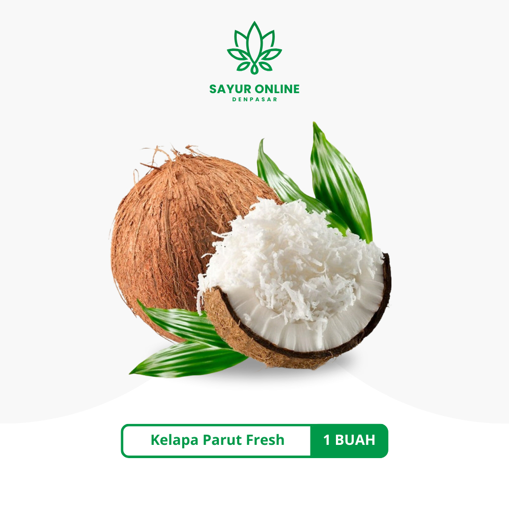 

Kelapa Parut 1 Buah/Butir Fresh - Sayur Online Denpasar