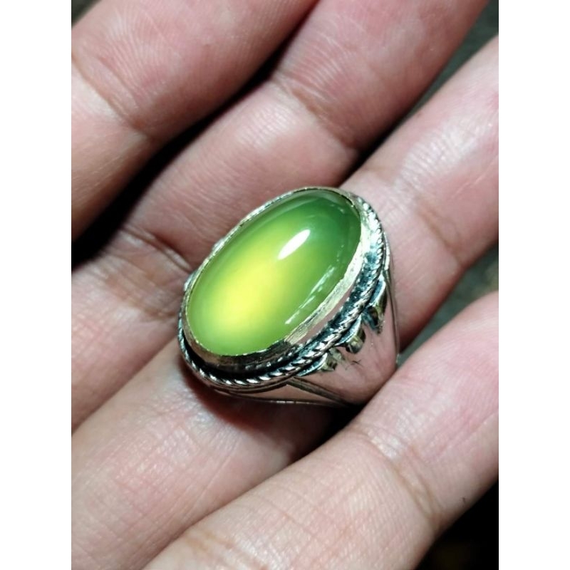cincin batu idocrase bio solar neon