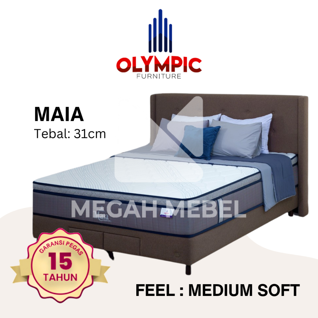 Olympic Springbed Tipe Maia Full Set Kasur Saja
