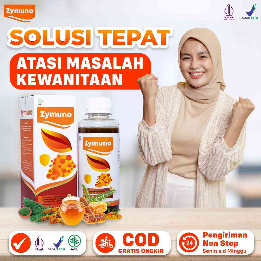 

Zymuno Madu Herbal Melancarkan Haid Mengatasi Keputihan Miom Kista Original 1 Botol Isi 200ml