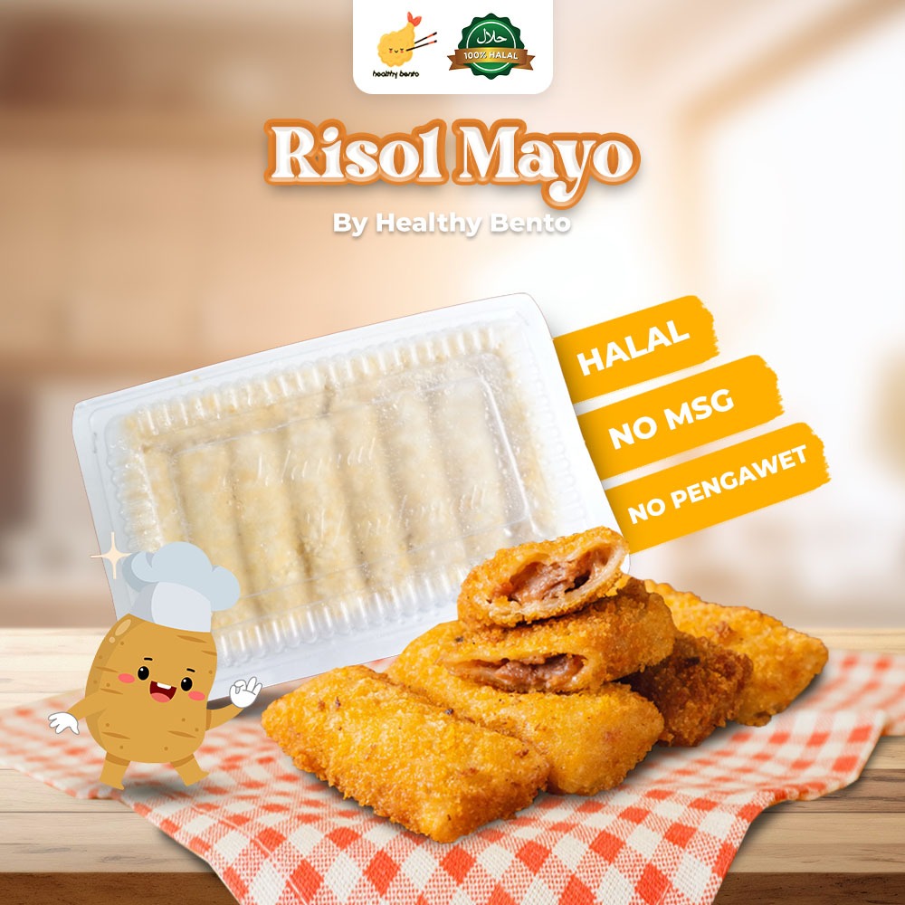 

HEALTHY BENTO - Risol Beef Mayo - Risol Mayo Frozen Smoked Beef