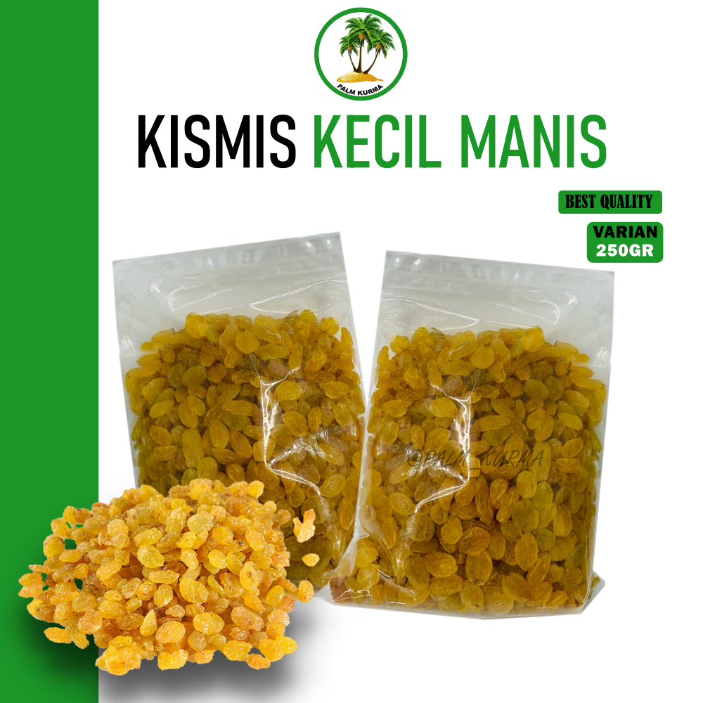 

Kismis kecil [250gr]KISMIS KECIL MANIS KUNING