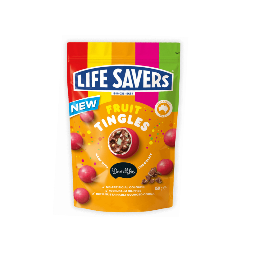 

Darrel Lea Life Saver Fruit Balls 150gr | Coklat Impor | Permen Aussie