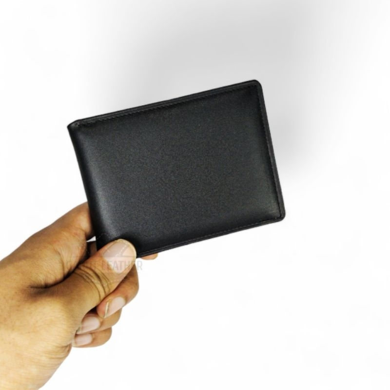 Dompet Mini Pria Kulit Asli Original Lipat Kecil Tipis