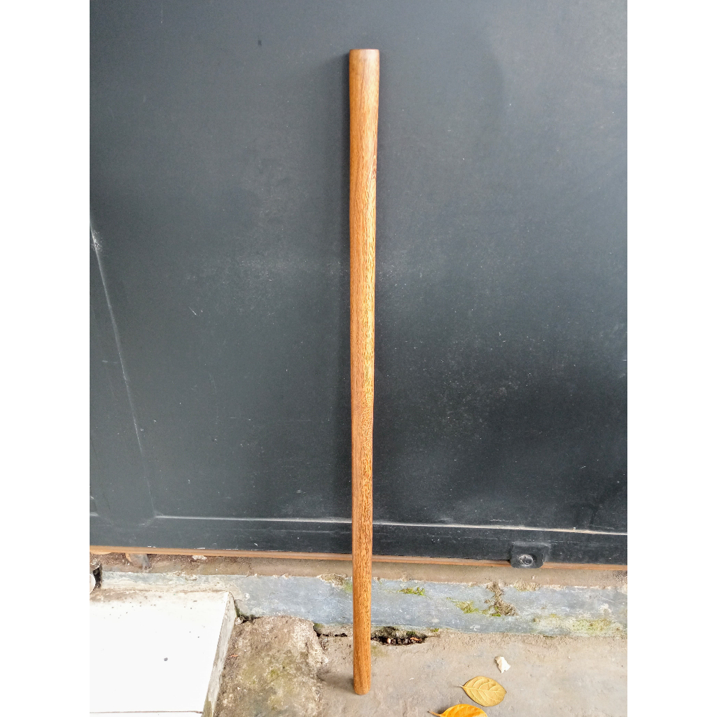 Tongkat Toya Kayu Kelor Emas Original Asli Panjang 100 cm Berkualitas