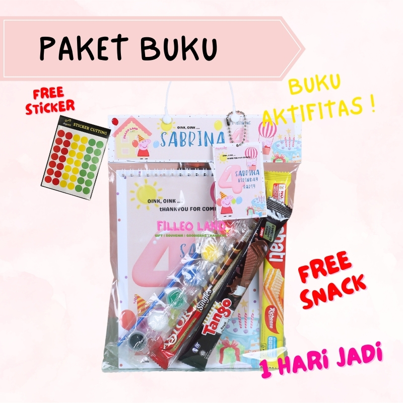 

Paket Souvenir Buku Ulang Tahun Mewarnai Menggambar Custom Goodie Bag Ultah Painting Kit For Kids Buku Kreativitas Anak - Digiprint Jakarta Filleo Land
