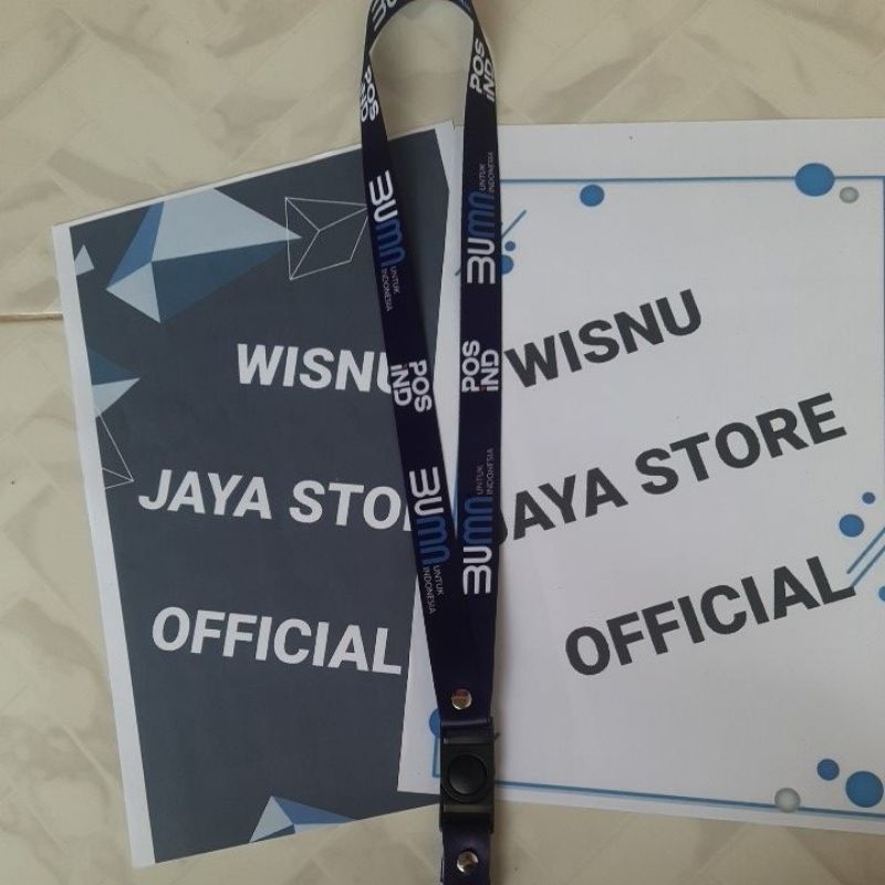 

lanyard/tali idcard pos Indonesia
