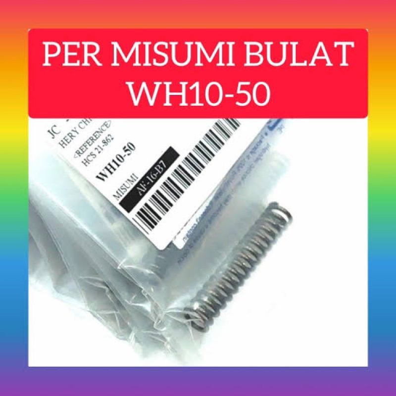 per misumi bulat WH panjang 5cm od10 - mizumi bulat WH 5cm od10mm