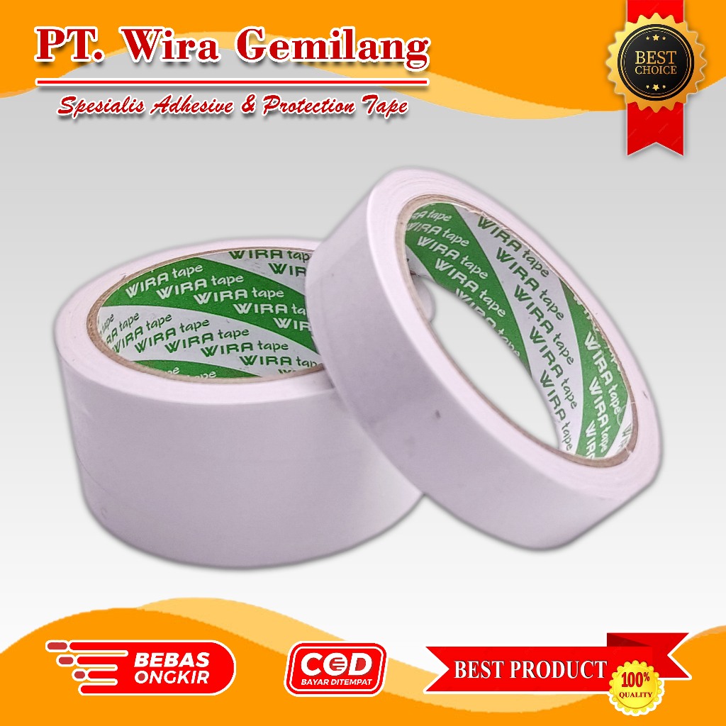 

Double Tape 10mm x 15mtr Premium