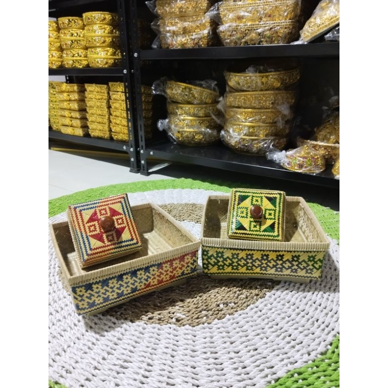 BOKOR BAMBU KOTAK/BOKOR KONDANGAN/BOKOR BANTEN GEBONGAN BALI