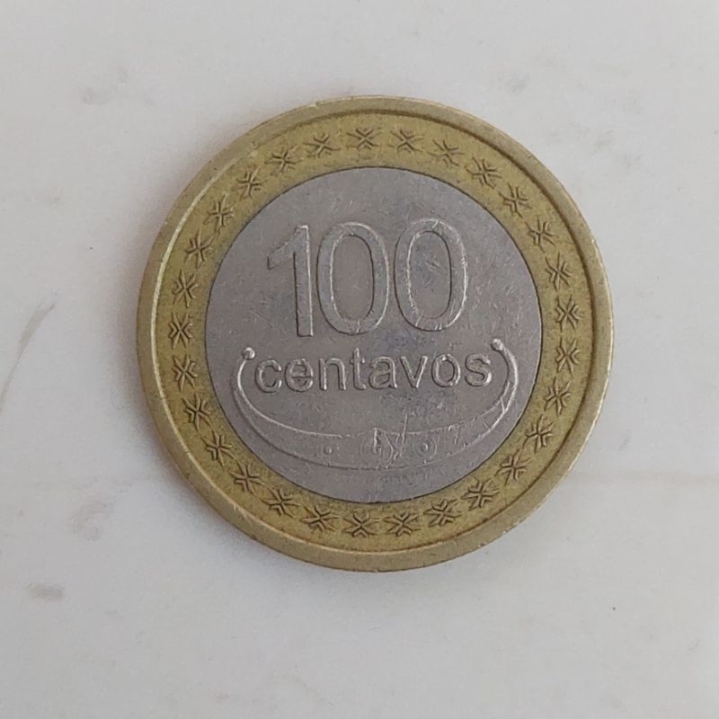 Uang Koin Timor Leste 100 Centavos Bimetal Tahun Acak