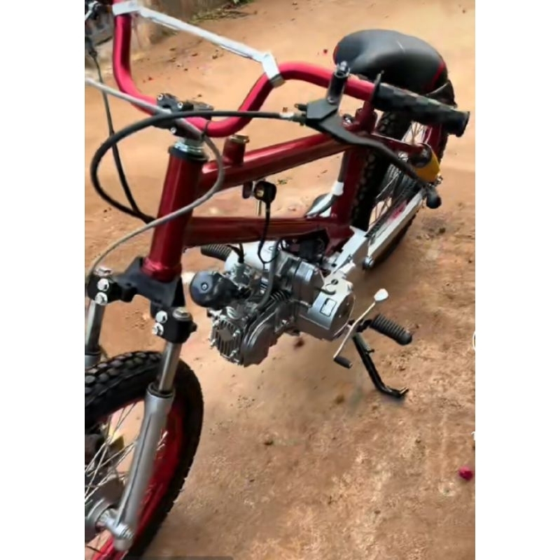 COD] Frame Rangka Double Shock Belakang Motor BMX Cub