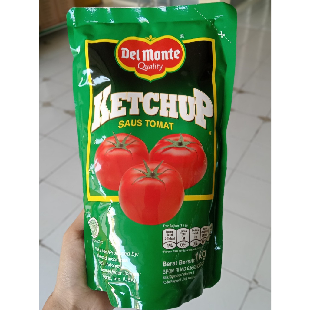 

Del Monte Saus Tomat Pouch 1kg