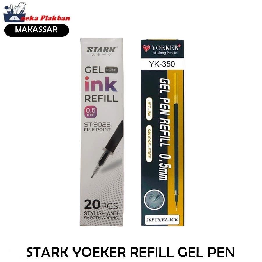 

[BOX/20PCS] YOEKER REFILL YK-350 STARK REFILL ST-9025