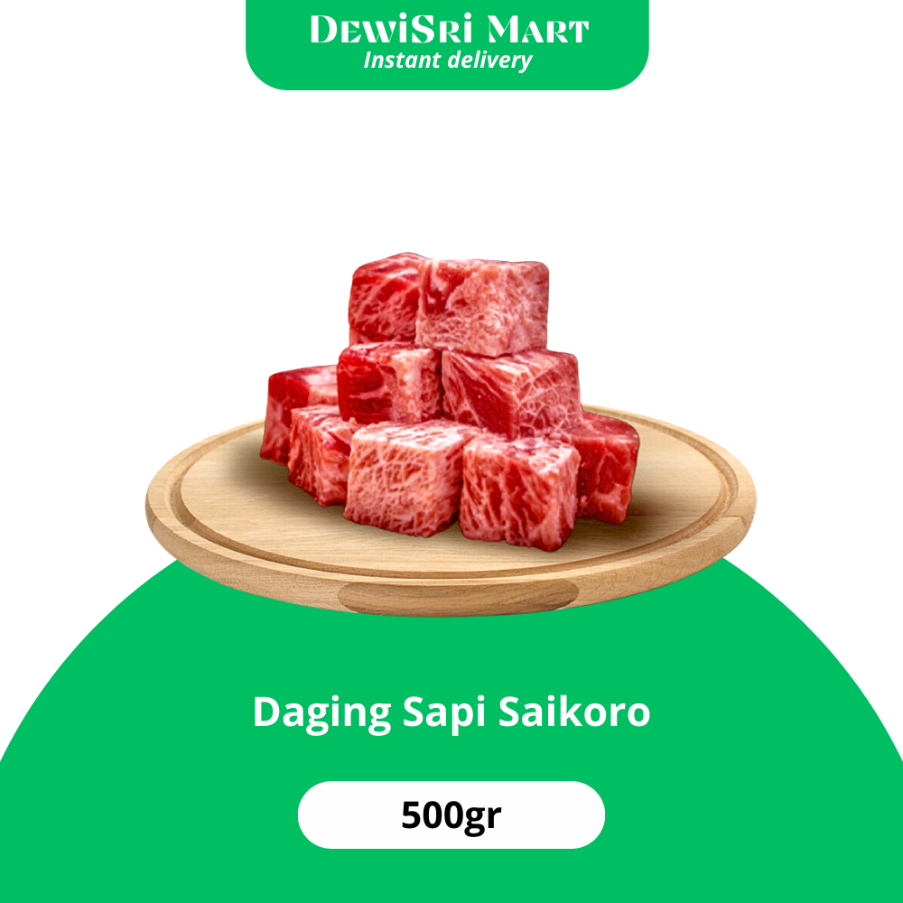 

Daging Sapi Saikoro Wagyu 500gr - Dewi Sri Mart