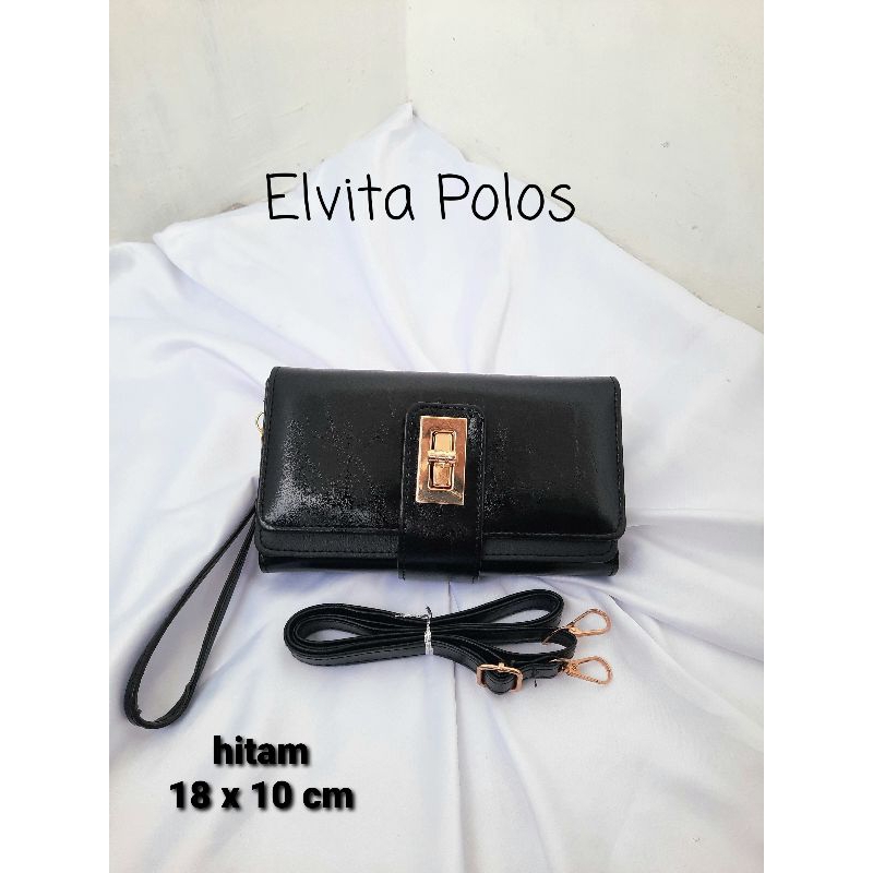 Dompet Elvita Polos Wanita Terbaru