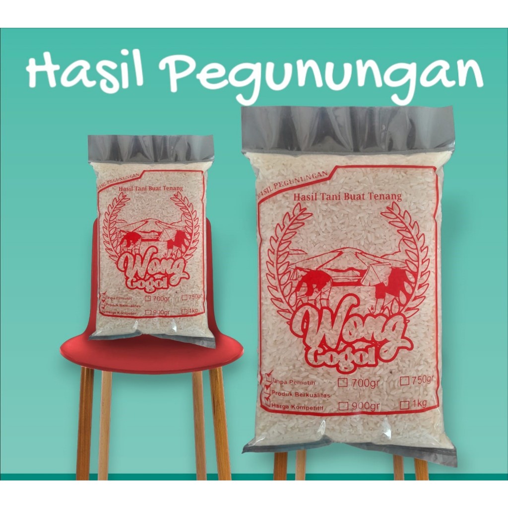 

Beras Cap Wong Gogol 1kg - Berkualitas