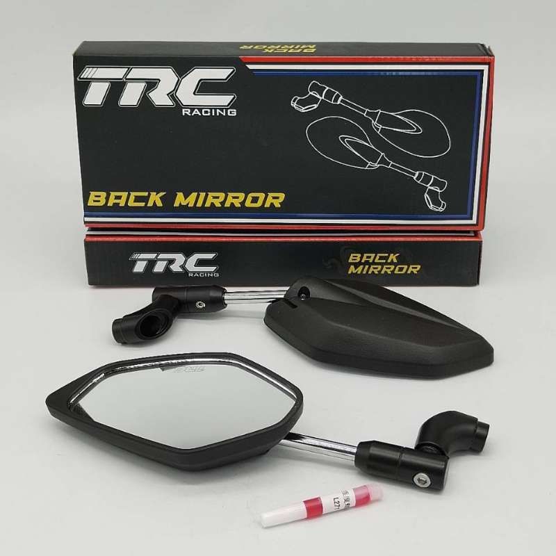 ORIGINAL TRC RACING SIDE MIRROR YAMAHA JUPITER Z, MX-135, MX-KING, NMAX, AEROX, VIXION, MT15.