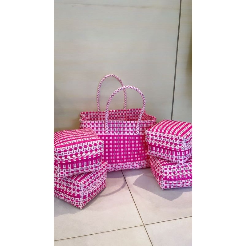 Tas keben isi 4 - Tas anyaman plastik jumbo - shanum tas anyaman plastik