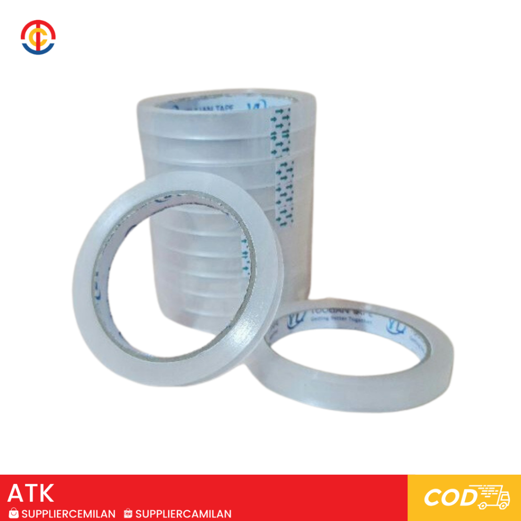 

Isolasi Matic 12mm x 72 Yard Bijian [ATK Jember Murah]