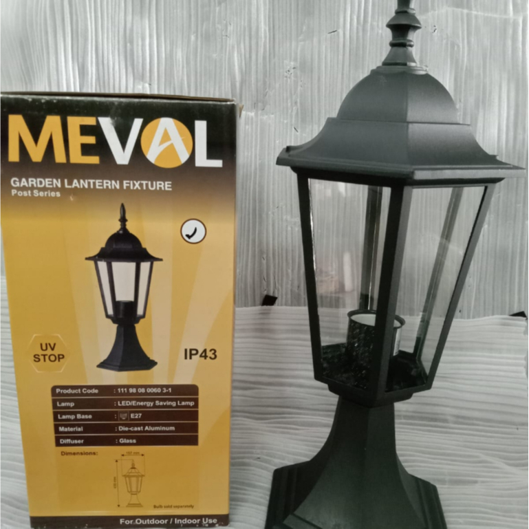 LAMPU PILAR/LAMPU TAMAN/LAMPU PAGAR MINIMALIS MEVAL