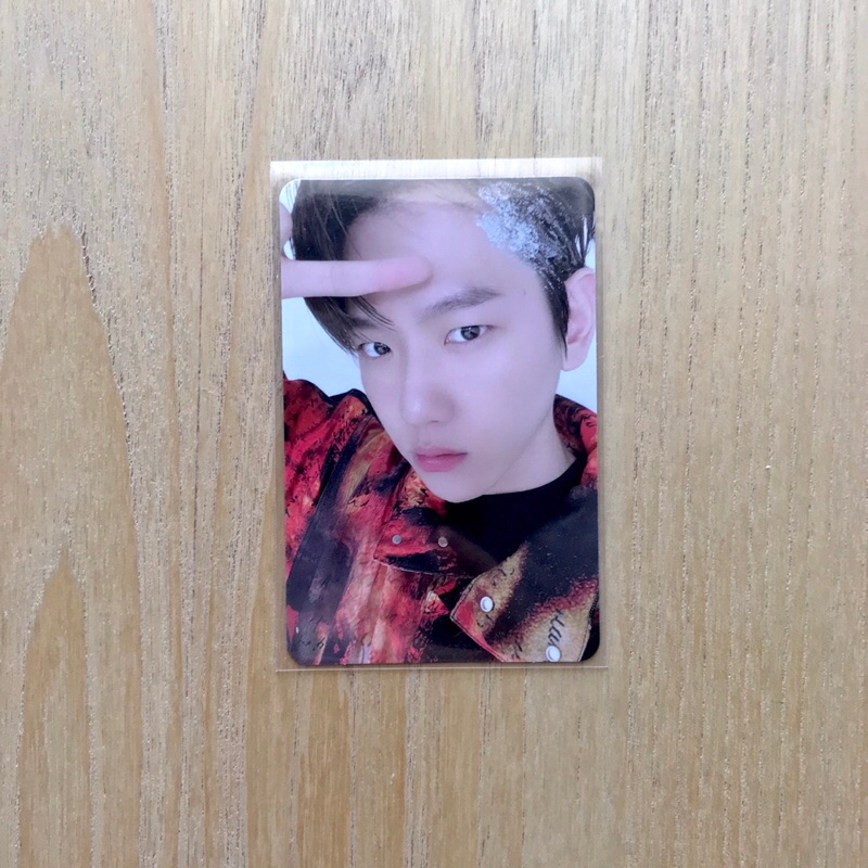 Photocard PC Baekhyun EXO Album Don’t Fight The Feeling