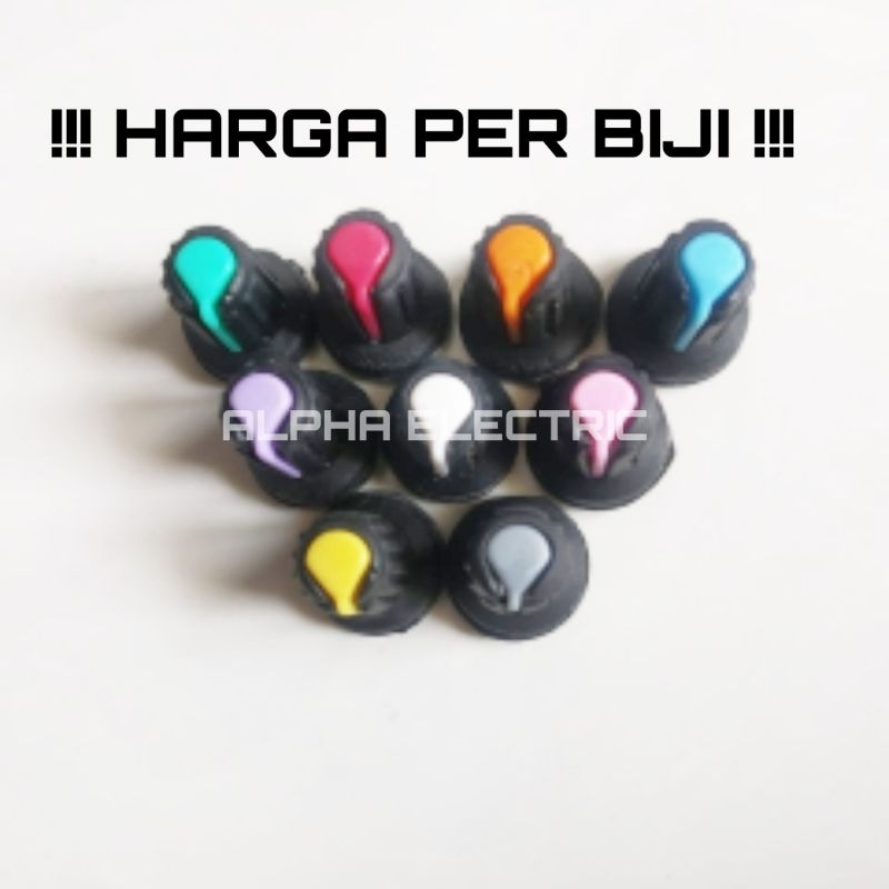 KNOP POTENSIO / KNOP MIXER / KENOP / KNOP PUTAR / KNOP POWER KNOP RADIO