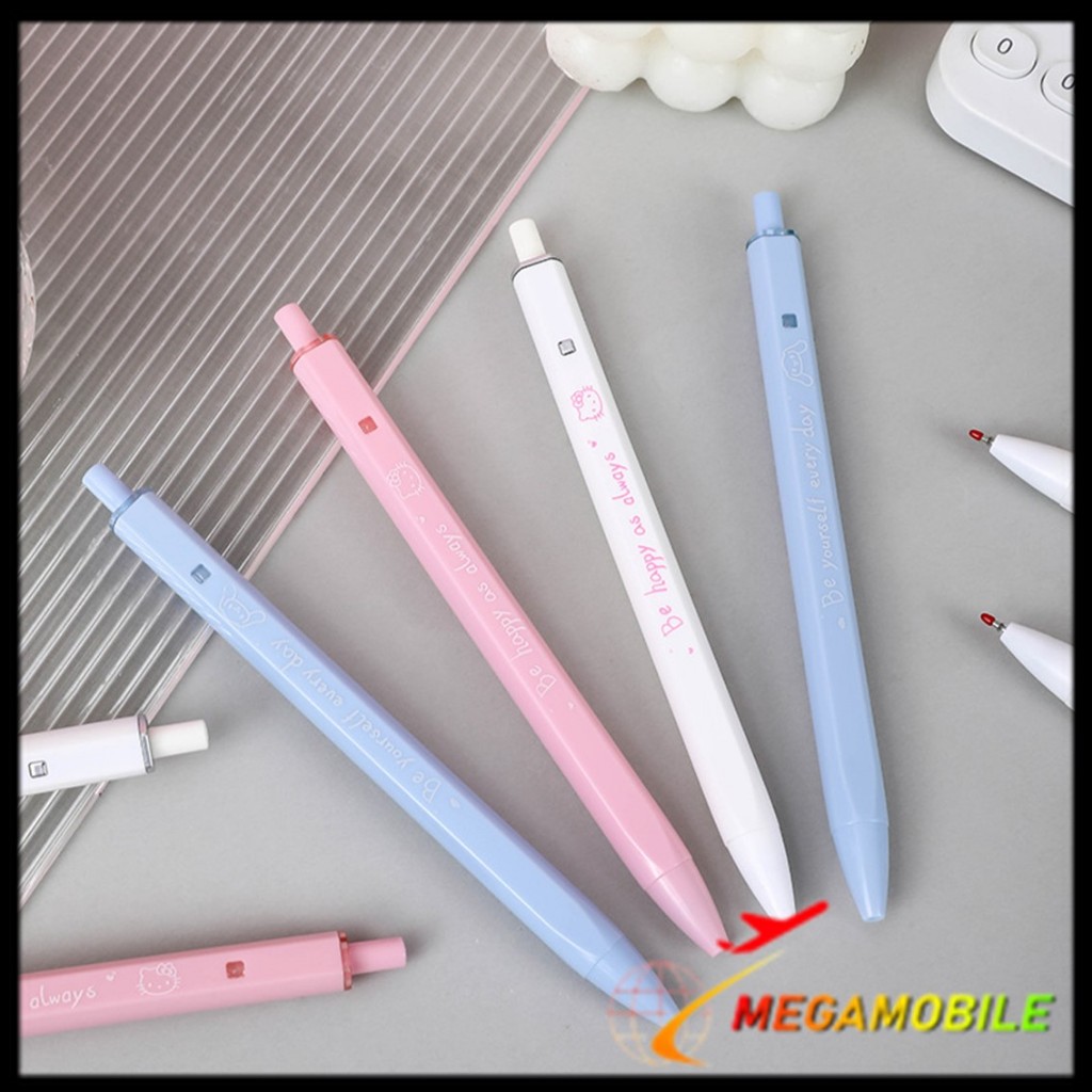 

MM - Pulpen Gel Karakter Kartun Lucu Gelpen Mekanik Kualitas Tinggi 0.5 mm Pena Gel Tekan Tinta Hitam Simple Ujung Pena Lancip Cute Cartoon Pens Ball