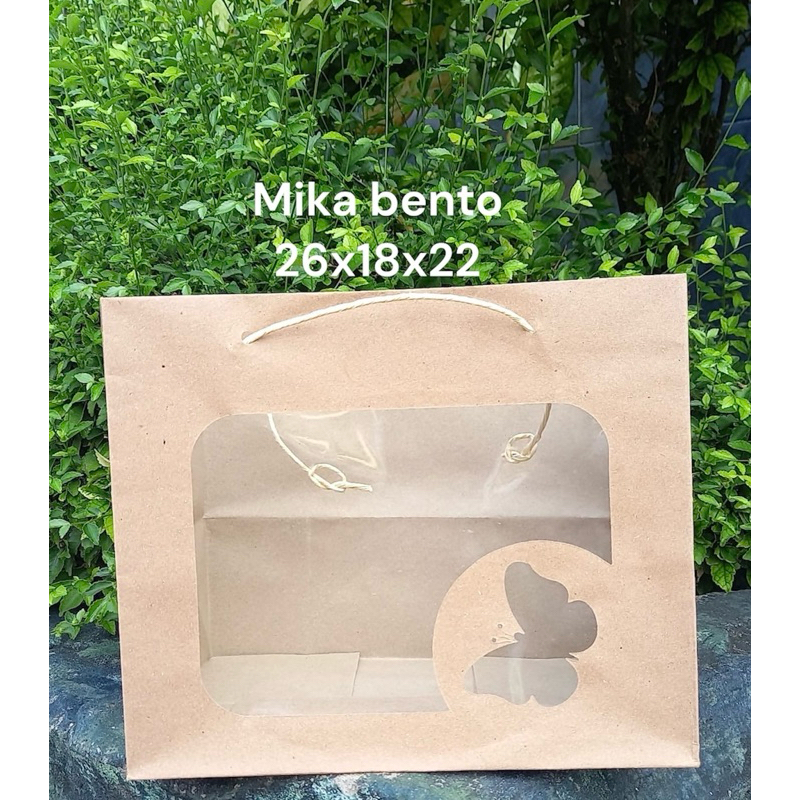 

Paper bag mika bento uk 26x18x22