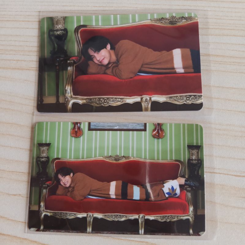 Photocard PC SET BE TAEHYUNG V BTS OFFICIAL