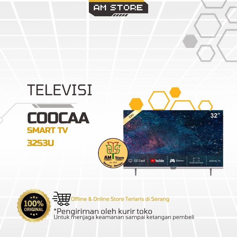 COOCAA SMART TV 32" 32S3U