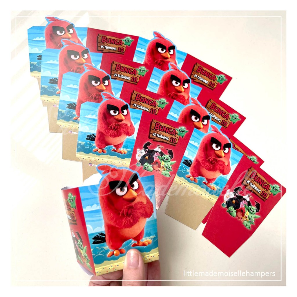 

Popcorn box Angry Birds