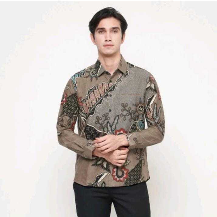 DANCUS | KOLEKSI BATIK PRIA | COKLAT