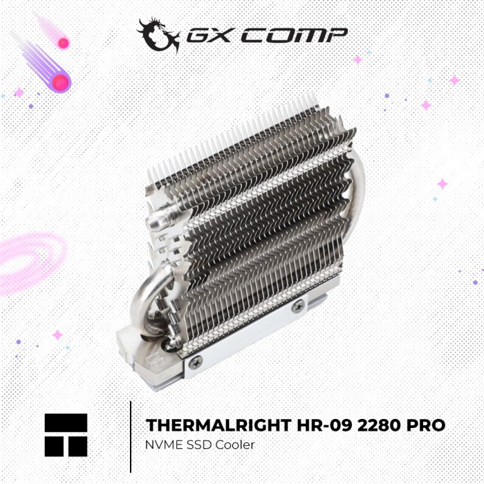 THERMALRIGHT HR-09 2280 PRO NVME SSD Cooler