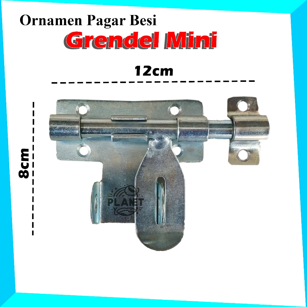 Slot Pintu Gudang Multifungsi l Grendel Gembok  GRENDEL slot kunci gembok mini pagar besi dan kayu