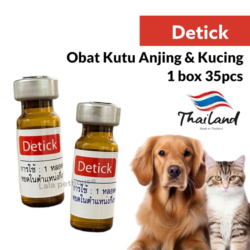 DETICK OBAT KUTU ANJING DETICK OBAT KUTU KUCING DETICK KUTU OBAT KUTU MURAH OBAT KUCING OBAT ANJING
