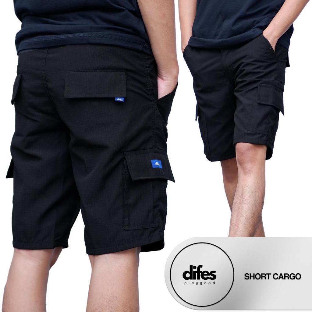 Celana Cargo pendek ripstop short cargo pants ripstop DIFES