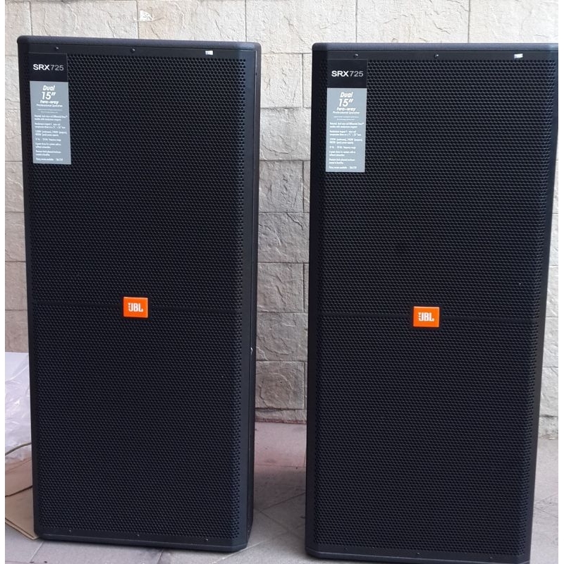 SPEAKER AKTIF JBL SRX725 2 WAYY DUAL 15 INCH SRX 725 HARGA SEPASANG