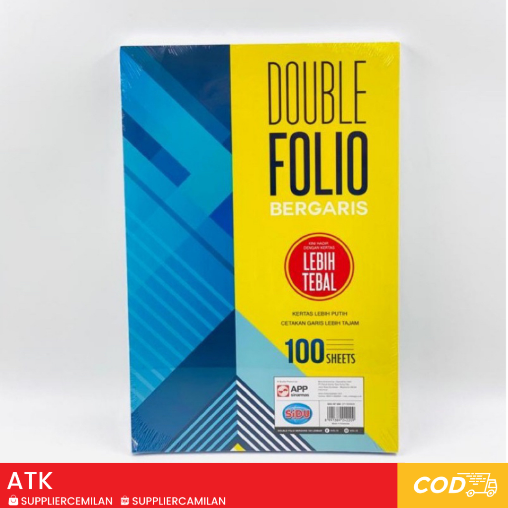 

Double Folio Bergaris 100 Sidu