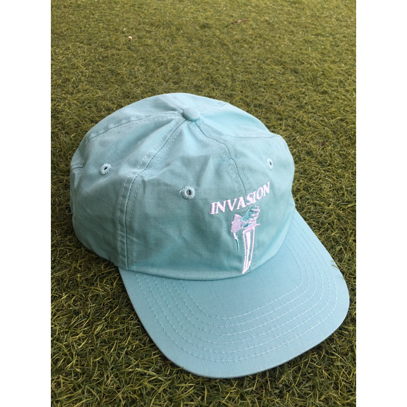 Fucking Awesome — Invasion 6 Panel Cap Teal Blue