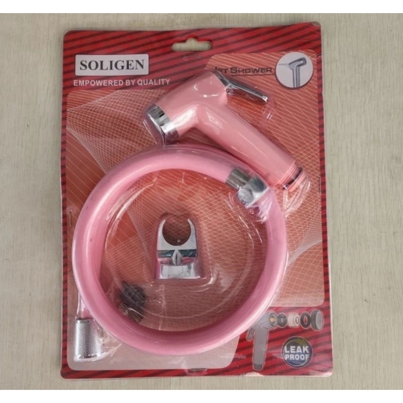 SHOWER TOILET SOLIGEN PINK/JET SHOWER SOLIGEN