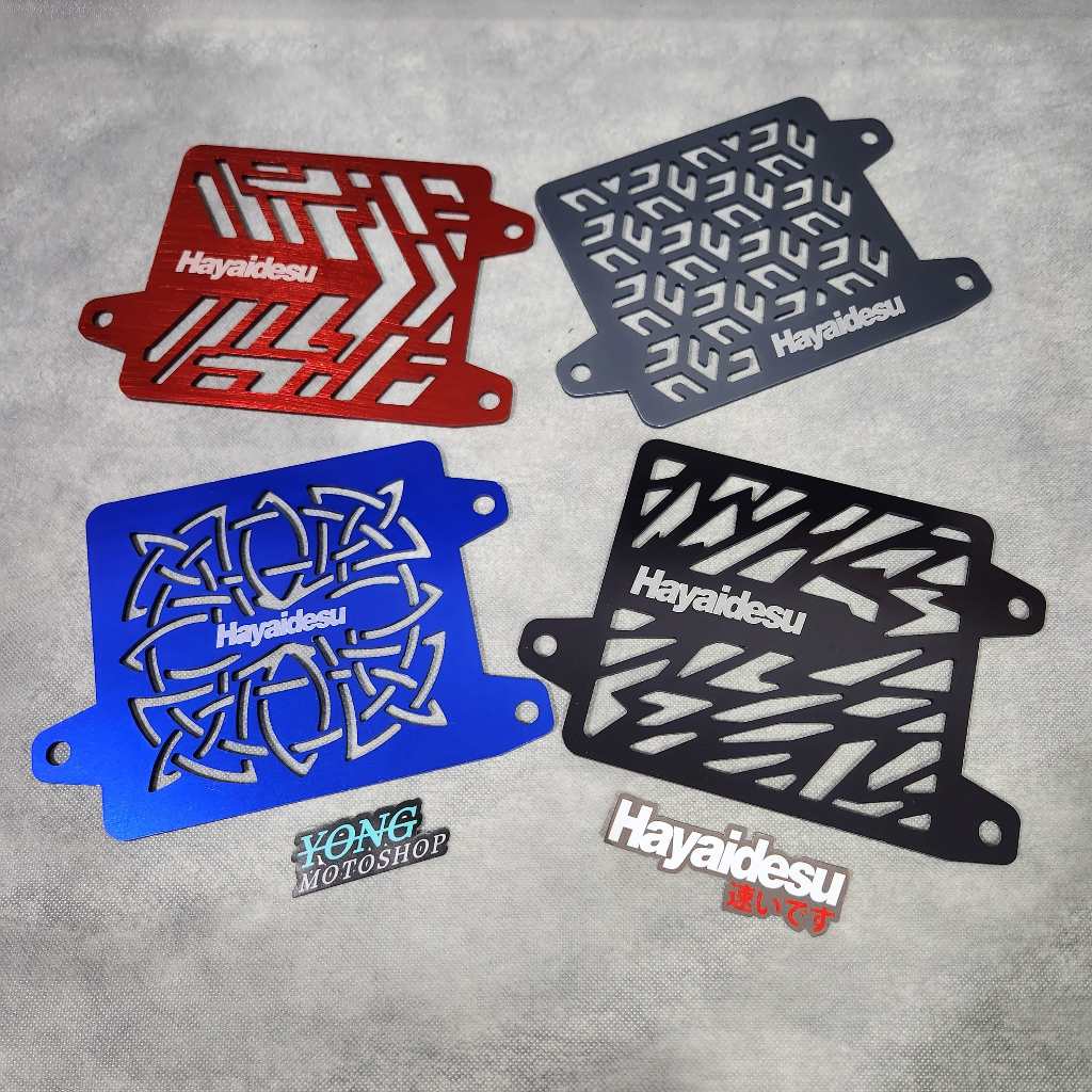 HAYAIDESU COVER RADIATOR HONDA VARIO FI 125 / 150 ANODIZE