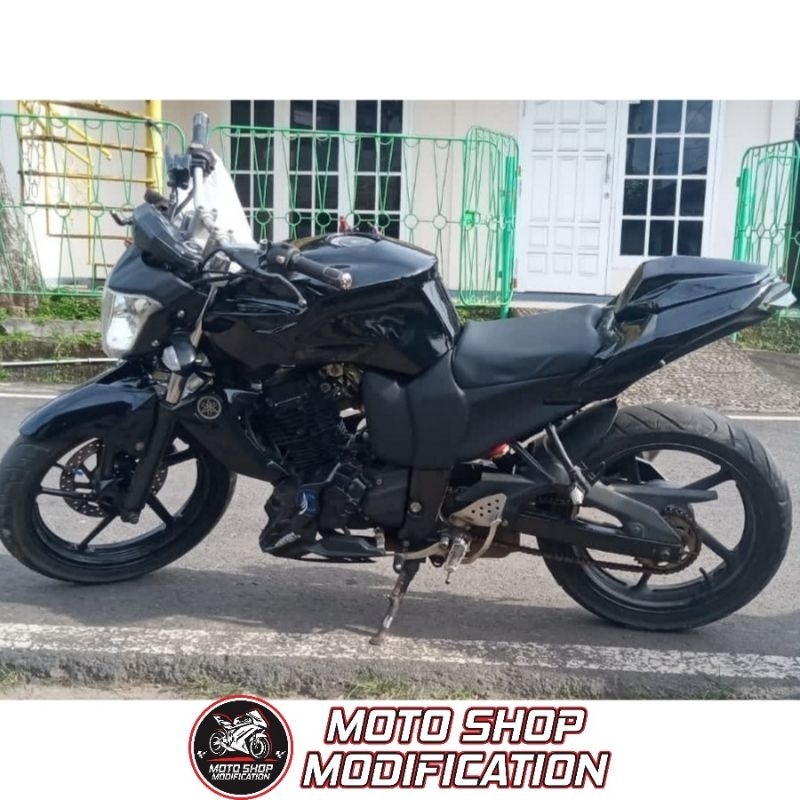 Cover Kondom Tangki Body Belakang Model Ninja250Fi PNP Yamaha Byson Karbu 2010-2014