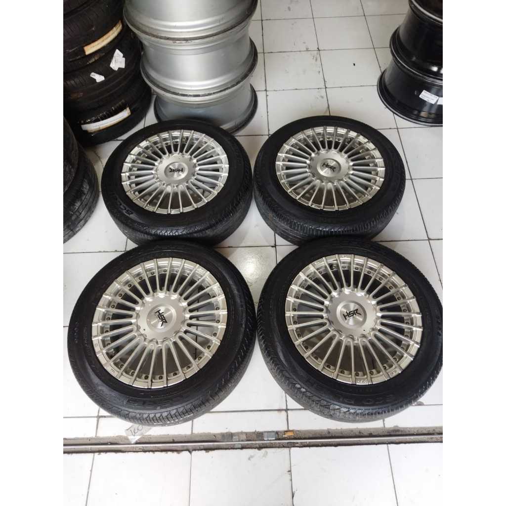 velg mobil seken ORI HSR AMARASI ring 15 hole 4x100/114,3 buat brio calya jazz