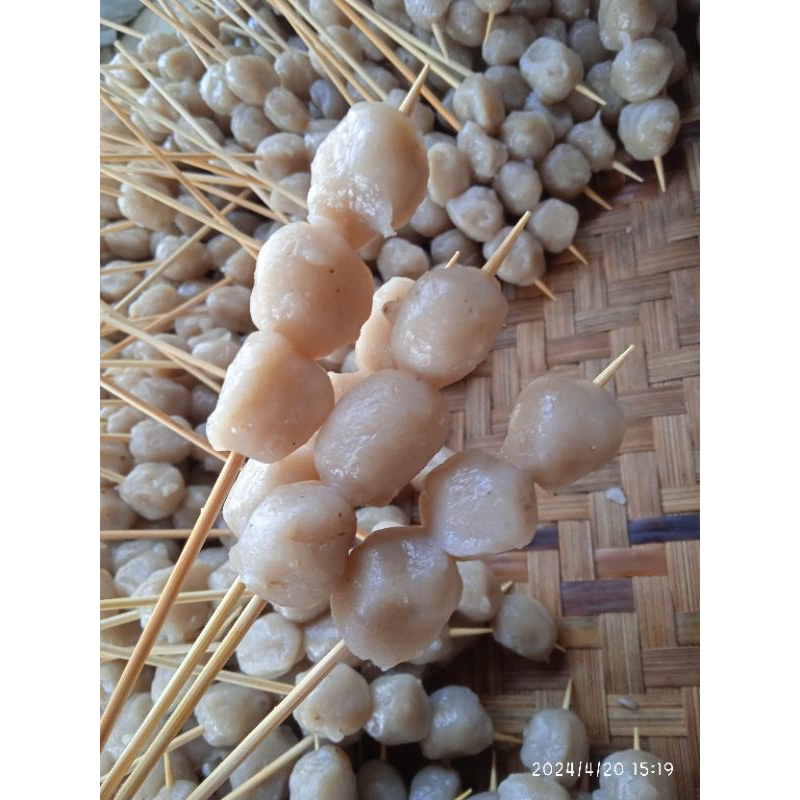 

bakso pentol bakar 50 tusuk isi 150 butir