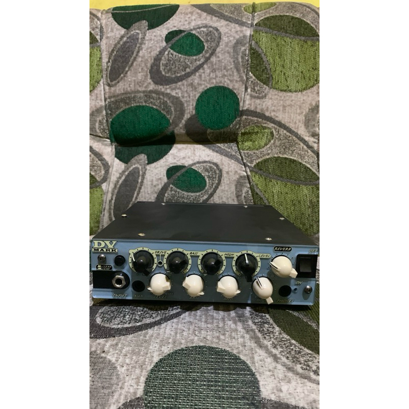 preamp ampli dv mark micro 50 ii italy head amp blue