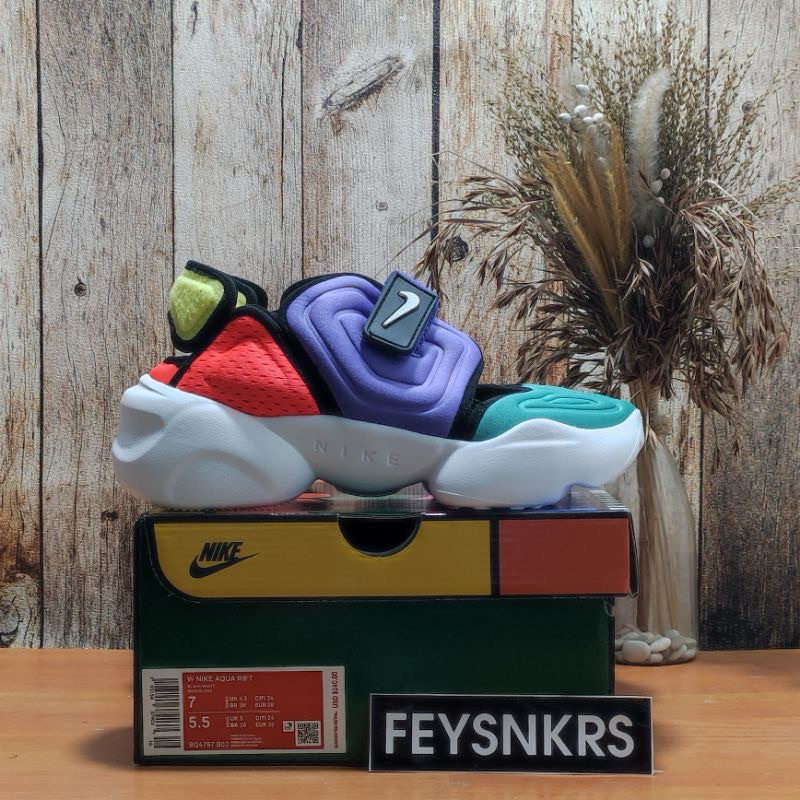Sepatu Nike Aqua Rift Multycollor Original